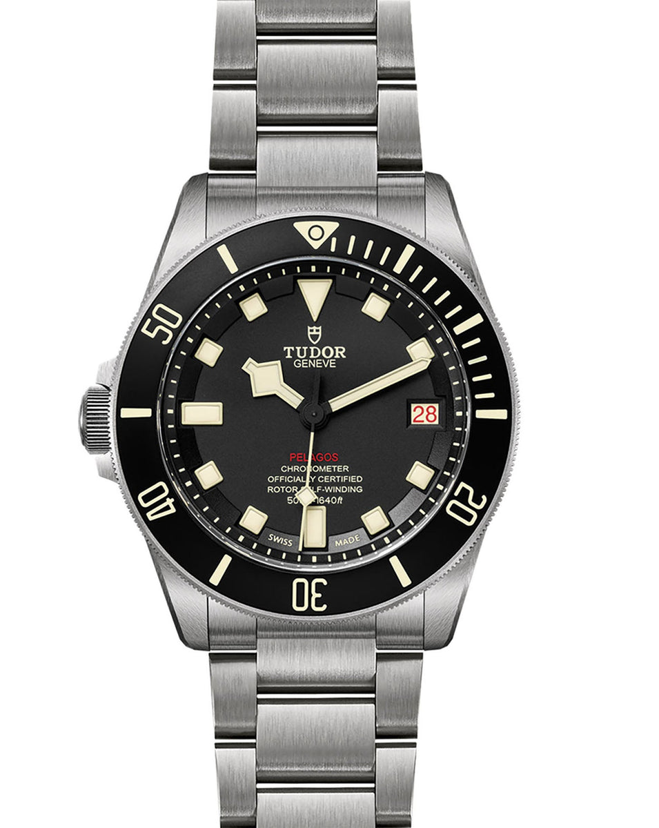 TUDOR Pelagos LHD 42mm, Black Dial on Titanium Bracelet