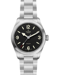 TUDOR Ranger 39mm, Steel Case, Black Dial on Steel Bracelet