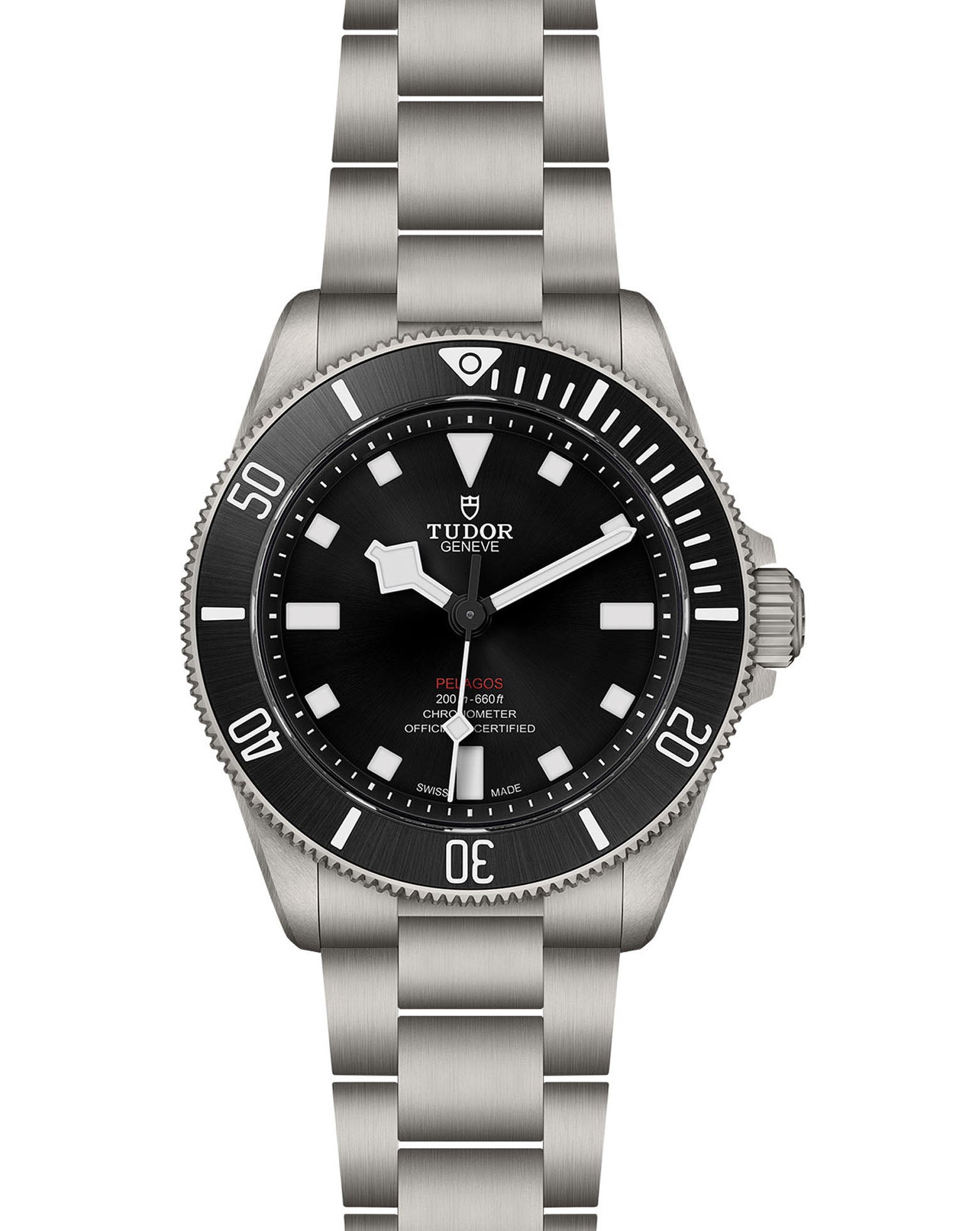 TUDOR Pelagos 39 39mm, Black Dial, Titanium Bracelet