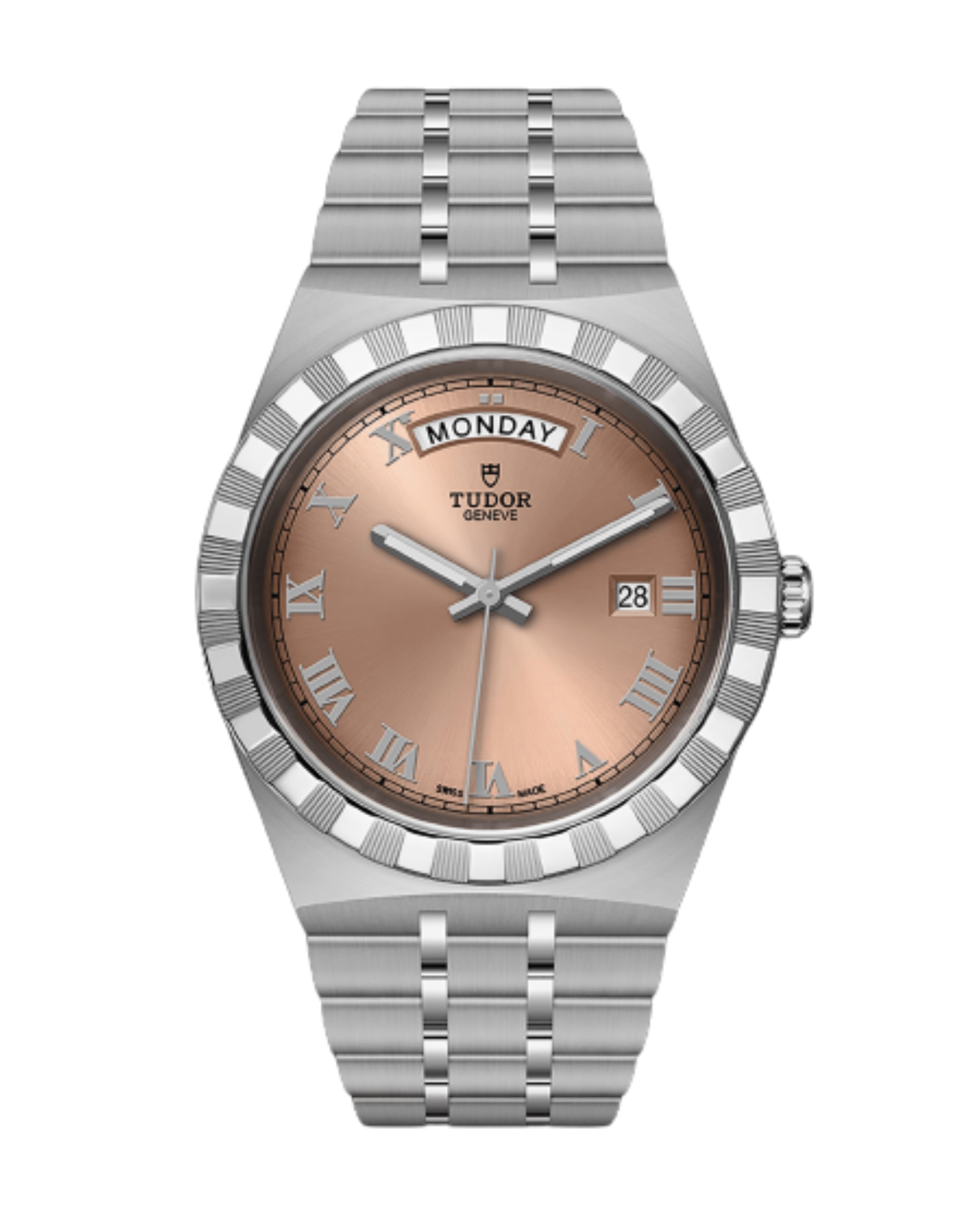 TUDOR Royal 41mm, Steel Case, Salmon Dial on Steel Bracelet