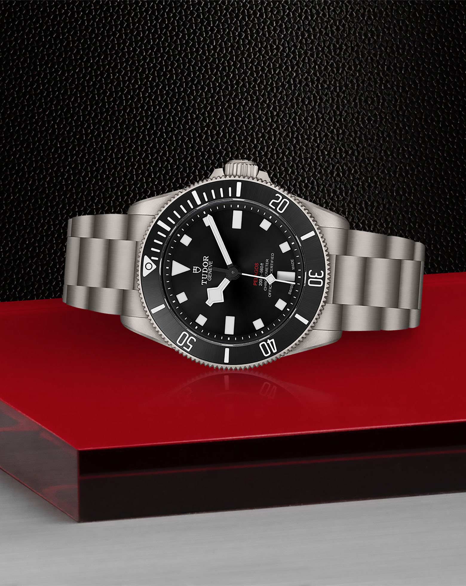 TUDOR Pelagos 39 39mm, Black Dial, Titanium Bracelet