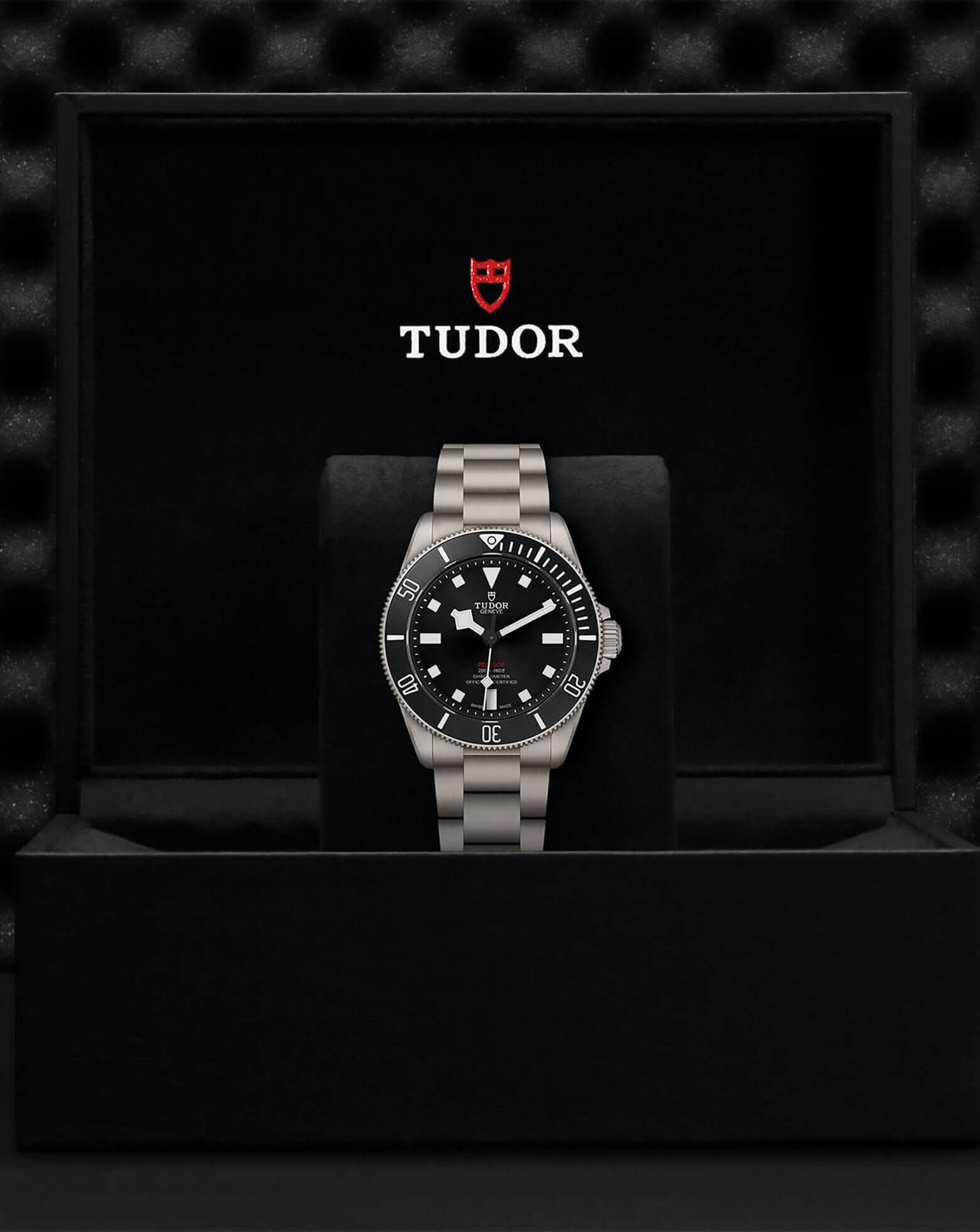 TUDOR Pelagos 39 39mm, Black Dial, Titanium Bracelet