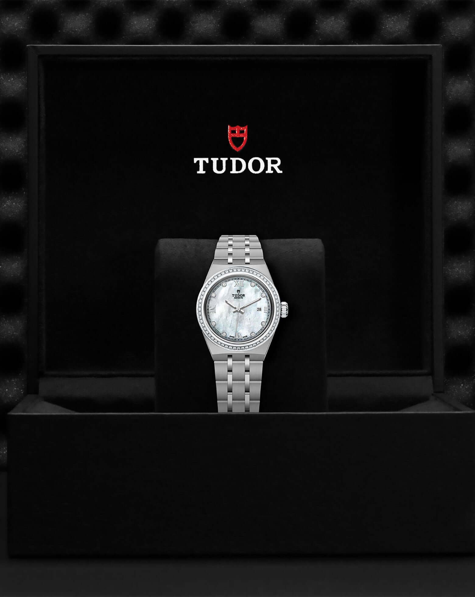 TUDOR Royal 28mm, Steel Case, Diamond Set on Steel Bracelet