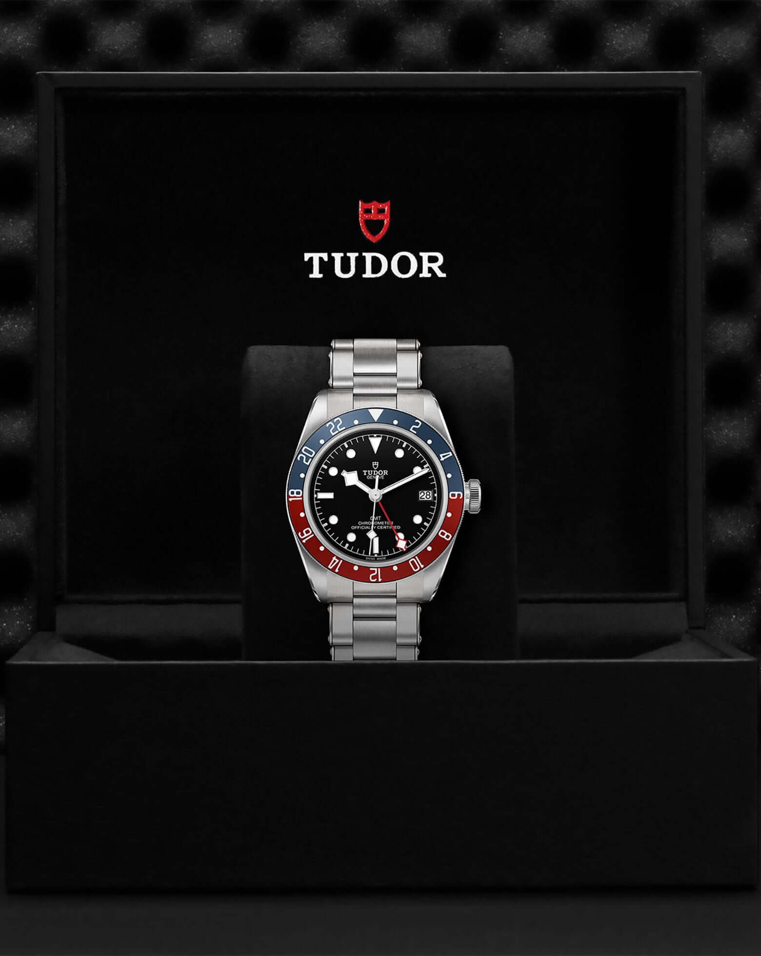 TUDOR Black Bay GMT 41mm, Steel case, Black Dial on Steel