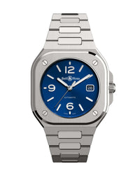 Bell & Ross BR 05 Blue Steel case 40mm on rubber strap