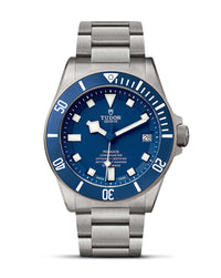 TUDOR Pelagos 42mm, Blue Dial on Titanium Bracelet