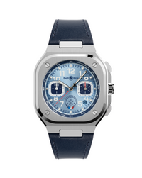Bell & Ross BR-05 Chrono Patrouille de France 42mm on rubber strap