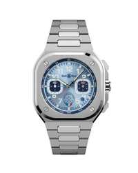 Bell & Ross BR-05 Chrono Patrouille de France 42mm on steel bracelet